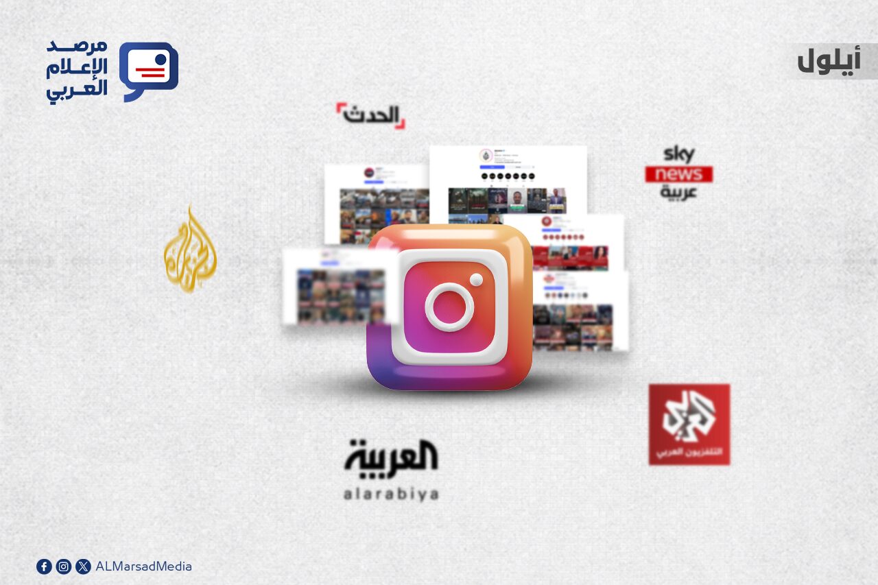 قوة الحضور في منصات التواصل للإعلام العربي