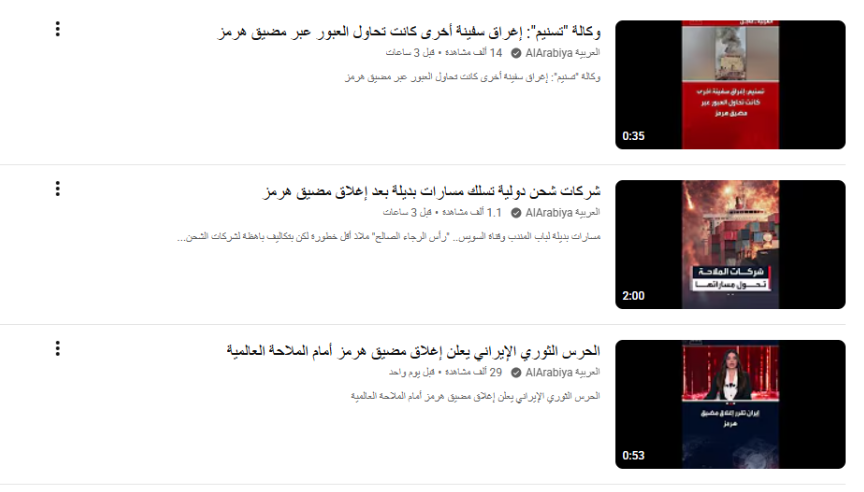 تغطية الحرب على إيران